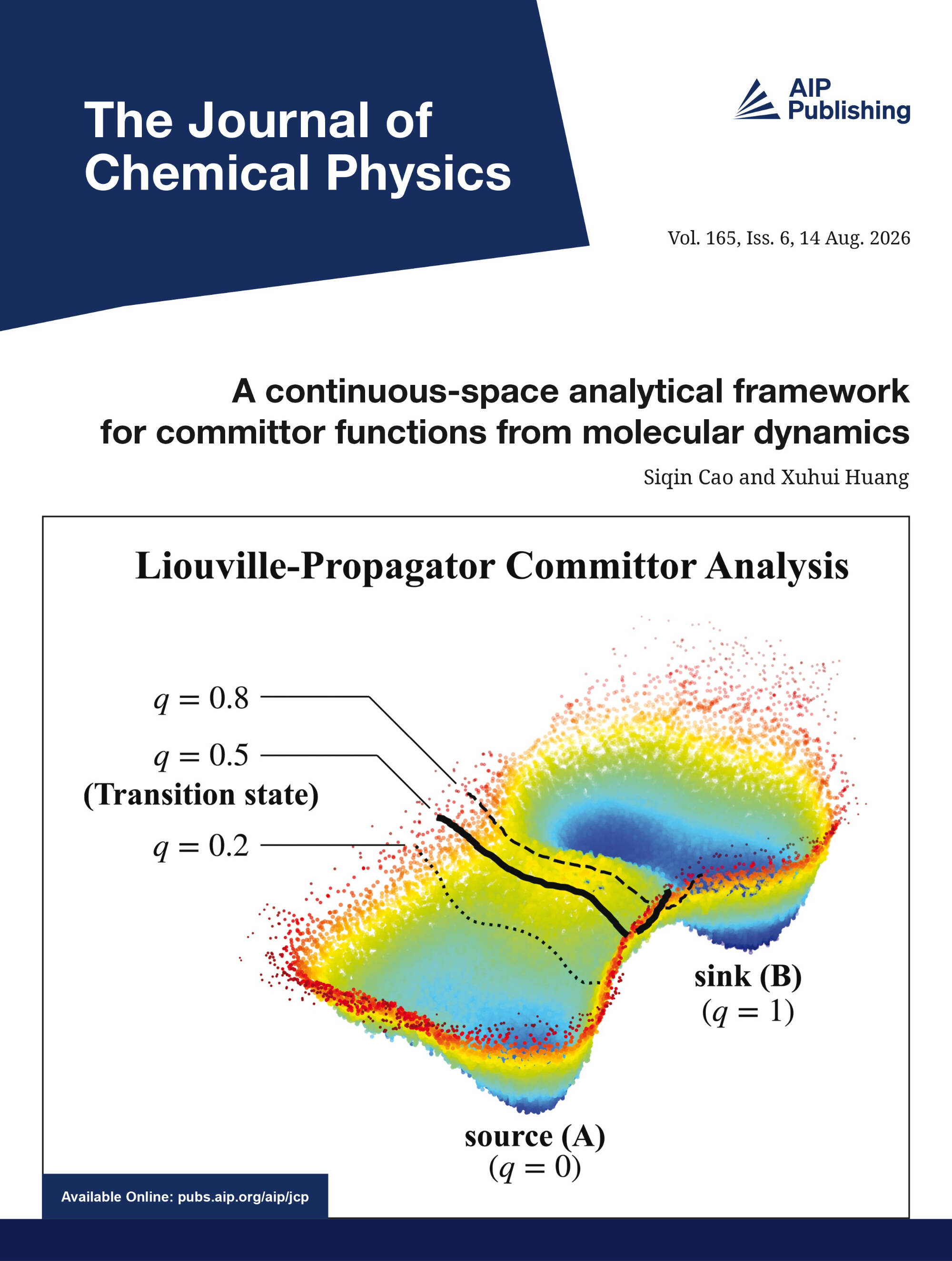 Journal of Chemical Physics cover
